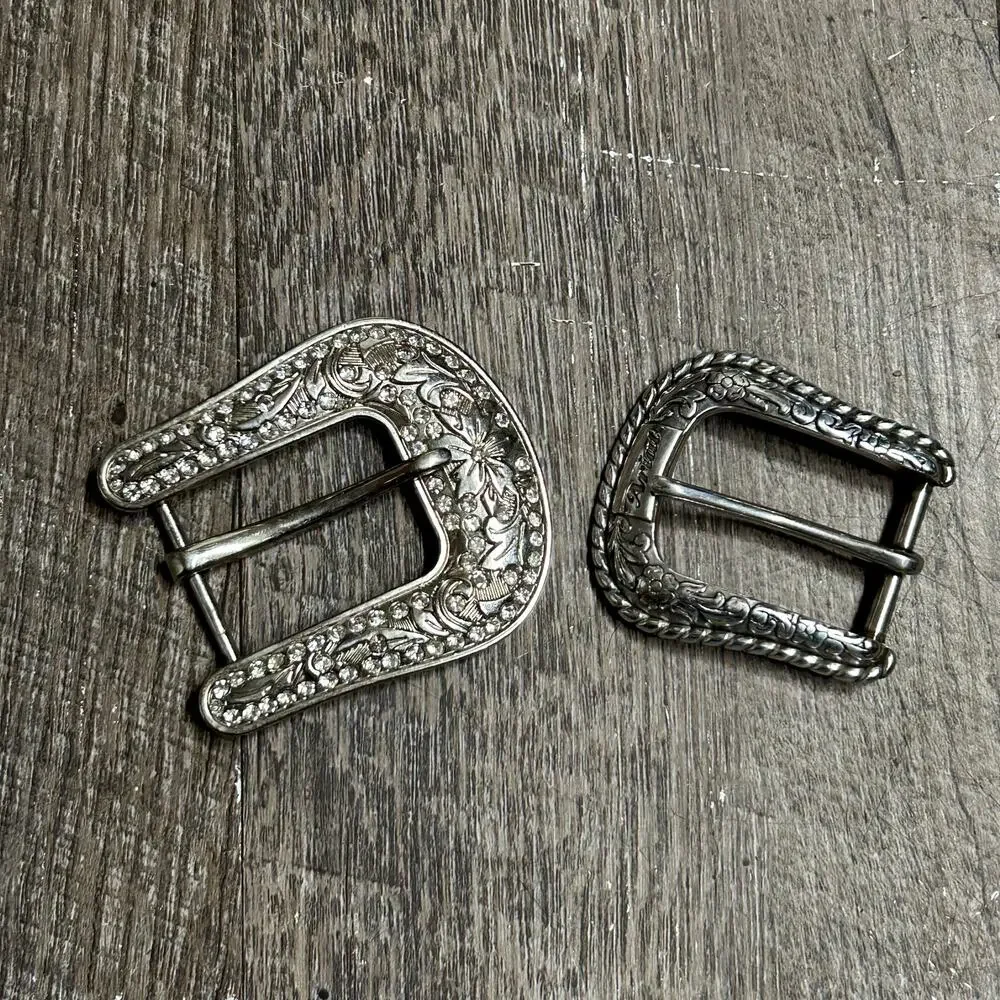 Ariat Girls Kids Belt Buckle Only and Rhinestone Buckle
